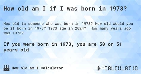 how old am i if i was born in 1969